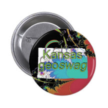 Kansas Geoswag Swags Geocaching Gifts Pins Buttons