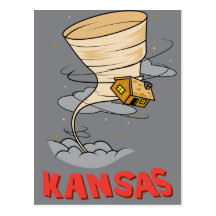 Kansas Hurricane Postcards