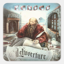 KANSAS - Leftoverture (1976) Square Sticker