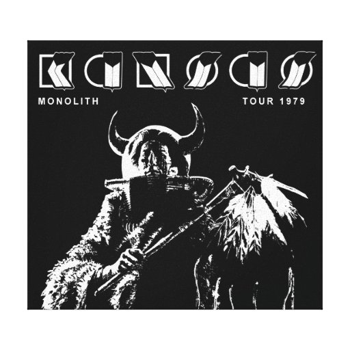 KANSAS - Monolith (1979) Stretched Canvas Prints