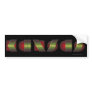 KANSAS (Point of Know Return Colours) Bumper Stickers