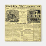 Kansas Real Estate Newspaper Advertisement Refrigerator Magnets