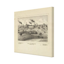 Kansas State Penitentiary Gallery Wrap Canvas