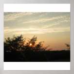 Kansas Sunset Poster