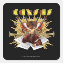 KANSAS - Symphony Logo Stickers