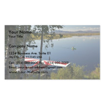 Kanuti Lake Scout and Canoe Business Card Template