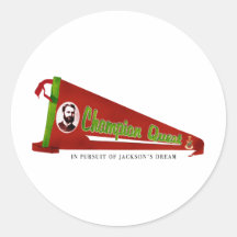 Kappa Sigma Quest Logo Round Stickers