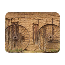 Karanambu Ranch, Savannah, Rupununi, Guyana, old Rectangle Magnet