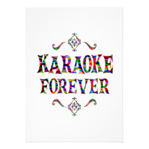 Karaoke Forever Invitation