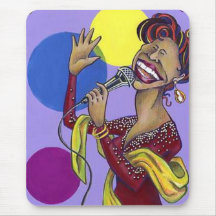 KARAOKE GAL ~ NIGHTCLUB DIVA ~ SINGER'S MOUSEPAD
