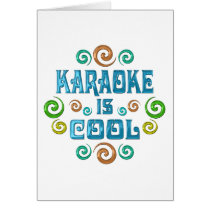 Karaoke is Cool cards