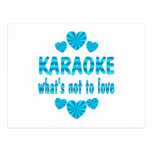 KARAOKE LOVE POST CARDS