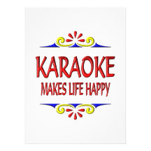 Karaoke Makes Life Happy Announcements