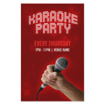 Karaoke Party flyer