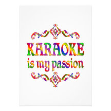 Karaoke Passion Personalized Announcement