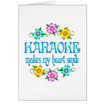 Karaoke Smiles cards
