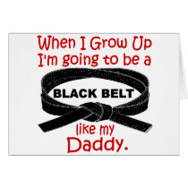 KARATE Black Belt Like My Daddy 1