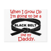 KARATE Black Belt Like My Daddy 1
