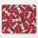 Karate Boy Pattern Mousepad