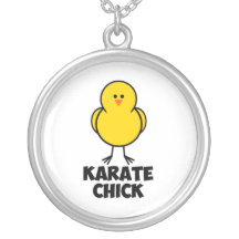 Karate Chick Custom Necklace
