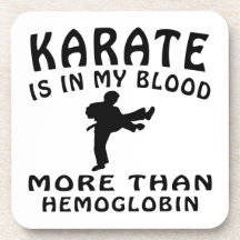 Karate Design Coasters