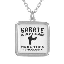 Karate Design Pendant