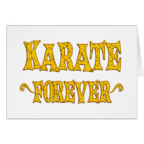 Karate Forever cards