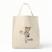 Karate Girl Tshirts and Gifts Tote Bag
