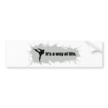 Karate is a Way of Life Bumper Stickers