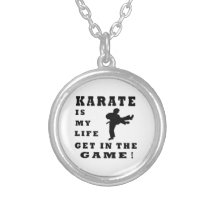 Karate Is My Life Custom Necklace