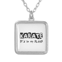 Karate It's in my blood Custom Jewelry