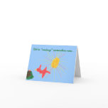 Karate Kat change-of-address card
