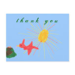 Karate Kat Graphics bird's nest thank-you