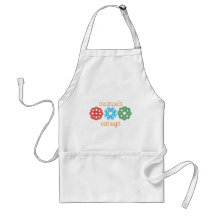 Karate Kat season's eatings apron