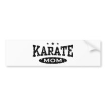 Karate Mom Bumper Stickers