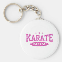 Karate Mom Keychain