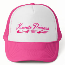 Karate Princess Swirl Hat Girls Gift