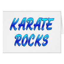 KARATE ROCKS CARDS