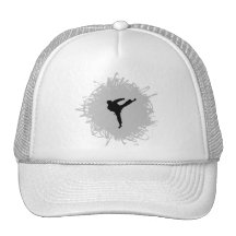 Karate Scribble Style Trucker Hat