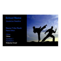 Karate Sky Business Cards