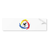 Karate Tricolor Emblem