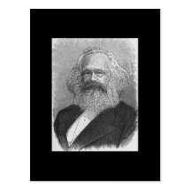 Karl Marx Postcard