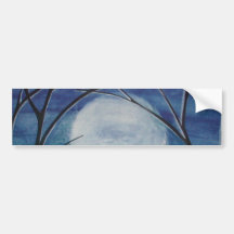 Karla's Moon Bumper Sticker