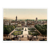Karlsruhe, general view, Baden, Germany magnificen postcards