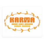 Karma Boomerang Post Cards