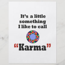 Karma gifts flyers