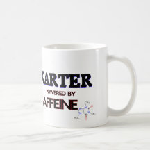 Karter powered by caffeine mug