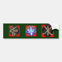Karuna Reiki Symbol -  RAMA Bumper Sticker