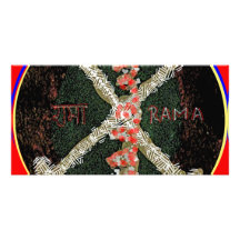 Karuna Reiki Symbol -  RAMA Custom Photo Card