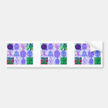 KARUNA Reiki Symbols : Artistic Rendering Bumper Stickers